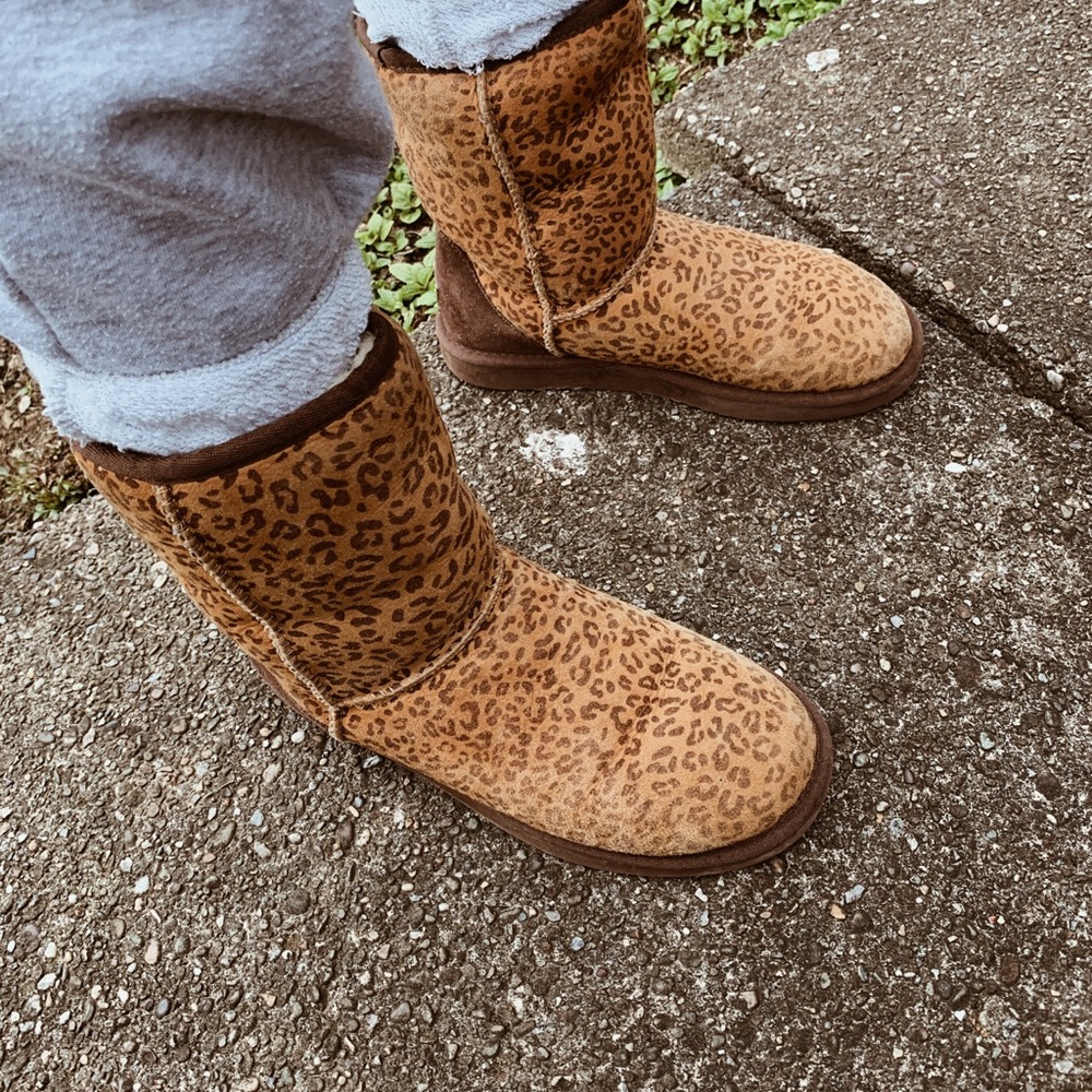 Cheetah Print Ugg Boots